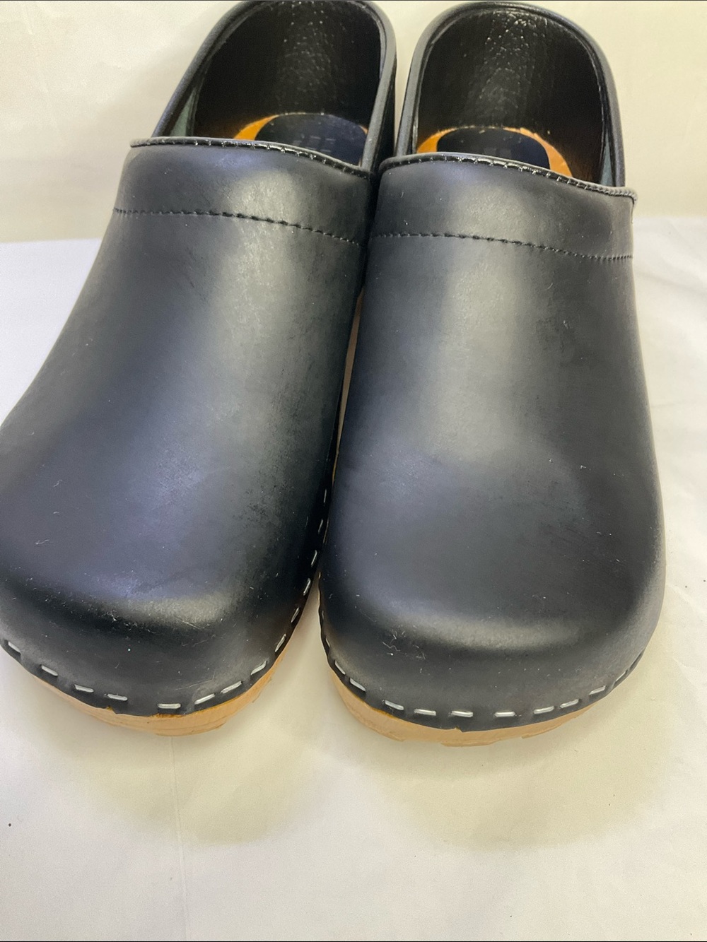 KLAGN Swedish Clog-Closed Black Leather Clog Women’s Eur size 38 - Picture 6 of 7